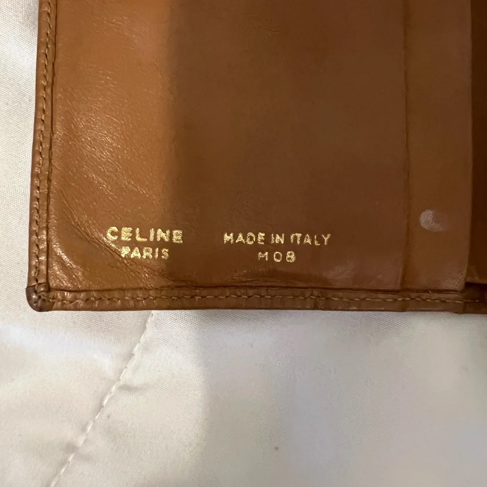 Celine Triomphe Canvas Wallet - Picture 5 of 11